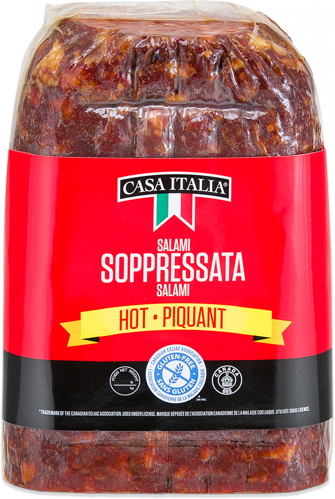 Salami Sopressata Spicy (per 100g) | Edelweiss Imports