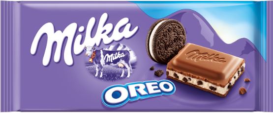 Milka Chocolate With Oreo Cookies 100g