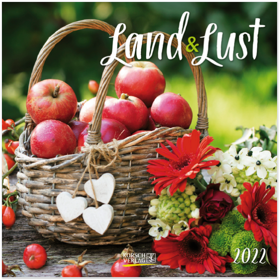 Calendar 2022 Land & Lust  Edelweiss Imports