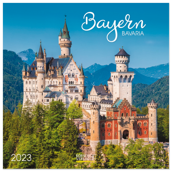 Calendar 2023 Bayern Bavaria | Edelweiss Imports